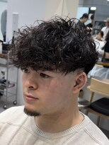 フィフスパーク(fifth PARK)&nbsp;渋谷スペインカールスパイラルパーマメンズマッシュ外国人風