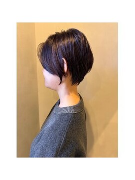 オレロ 国立(olelo) 暗めカラー/グランマッシュ/デザインカラー/フェザーパーマ/国立