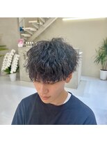 ラ ポルト ドゥ サワ(La Porte de SAWA)&nbsp;メンズ波巻きシャドウパーマ/メンズパーマ/ツイスパ/波巻き