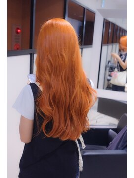 ソレイユ(Soleil) オレンジカラー/ダブルカラー/ブリーチ/表参道【松本匡介】