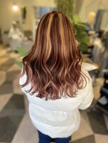 アマス 平塚店(Amas)&nbsp;ピンクブラウンハイライトカラー