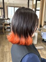 ルルズ(LULUS) エンドカラー/キャロットオレンジ