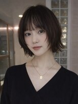 ロビー 表参道(ROBBY)&nbsp;ニュアンスボブ/前髪パーマ/ボブレイヤー/ボブ/ショート