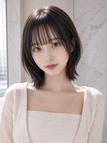 ユーフォリア 銀座(Euphoria)&nbsp;ミルクベージュツーウェイバングボブレイヤーカット