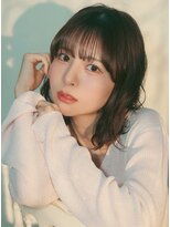 ベレッタ 楠葉店(veretta.)&nbsp;ふんわりボブ/内巻きワンカール/グレージュ/小顔効果