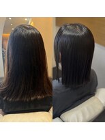 ビーアップヘアー(be:up hair) 乾かすだけで艶髪ストレートボブ