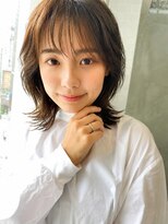 ロア 四条河原町店(LoRE)&nbsp;柔らかブラウンの外ハネミディ