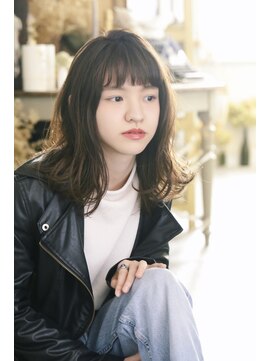 キミ(kimi) 【kimi自由が丘】ナチュラルウェーブ×グレージュ 髪質改善