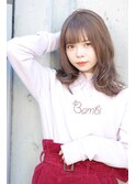 cache cache★ロイヤルミルクティーカラーとシースルーパッツン