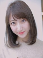 アグ ヘアー フラン 盛岡本宮店(Agu hair fran)&nbsp;柔らかカラーで小顔ワンカールボブディ