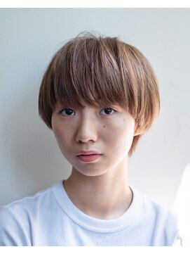 ルプラ ガーデン(le-pla garden) ベージュカラー#ダブルカラー＃マッシュショート＃ケアブリーチ