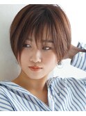 【奈良/富雄nao*c】☆大人かわいい丸みマッシュショートヘア