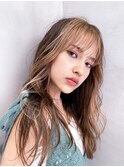Lien☆海外スタイル×前髪ハイライト×ナチュラルココアブラウン