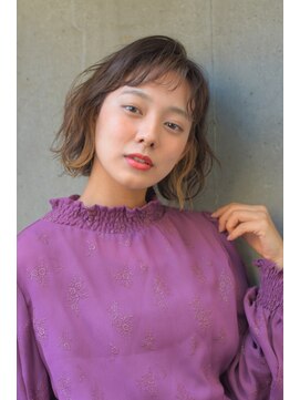 ゼンコー 国分寺(ZENKO) 【ゼンコー国分寺店】 インナーカラーのシースルーボブ