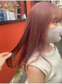 色落ちまで可愛い◎うるツヤ×ピンクベージュ/中崎町/梅田