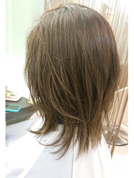 ユニットコンプレックス 名取店(UNIT complex) ミディアムレイヤースタイル