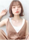 Say.Ree 切りっぱなしボブ 外ハネボブ イヤリングカラー 表参道