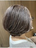 白髪をぼかすハイライトカラー