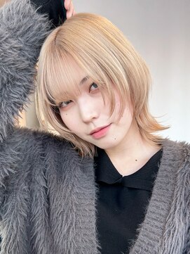 アルバム 池袋(ALBUM) ハイトーンウィンターウルフ_チェリーブラウンフェミニン_29399