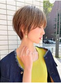 大人ガーリー×前髪/顔周り髪質改善ショート[立川]
