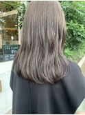 透明感グレージュ【宇都宮駅/レイヤーカット】