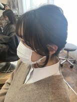 アフィナー 上大岡(Afinar)&nbsp;♪【上大岡/Wakana】結んて可愛いおくれ毛♪