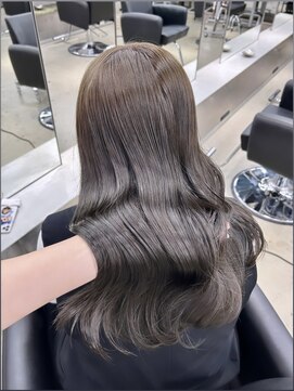 ペレ 栄店(PELE) 前髪/マチルダボブ/ピンクベージュ/インナーグレージュ/