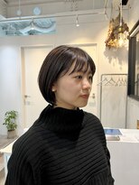 ロカ 表参道(loka)&nbsp;グレーベージュ/ショートヘア［表参道/髪質改善/ハイライト］