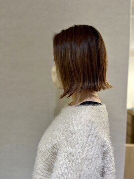 ソイクフ 四条大宮店(SOY-KUFU) 大人可愛い◎20代30代40代イメチェン似合わせカット外はねボブ