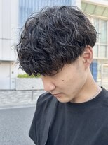 オーガニック アトリエ 大宮(organic+atelier)&nbsp;波巻きスパイラルパーマツイストスパイラルパーマメンズマッシュ