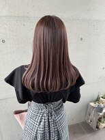 アチーブ ヘア デザイン(achieve hair design)&nbsp;ピンクベージュゆるふわピンクニュアンスカラー艶カラー小顔