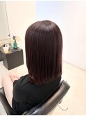《FRAMEporto》ピンクベージュ×さらつやセミロング