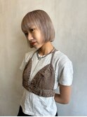 『ミニボブ×グレージュ  』  ECOO