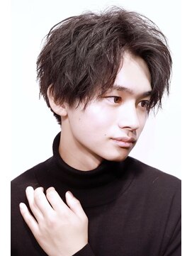 リップス 仙台annex(LIPPS) モテ髪ショートセンターパート