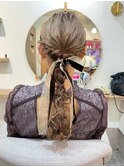 ふわふわ編みおろしアレンジ/ヘアセット/SHEERalun新小岩店