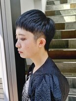 ゴーズゴー 吉祥寺(e)店(go s go)&nbsp;刈り上げ/刈り上げショート/ベリーショート/ブルーブラック