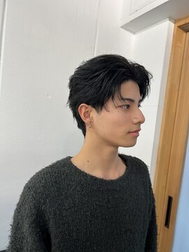 キング 高槻(K!ng) 縮毛矯正髪質改善ハイライトレイヤーカット高槻美容室エクステ