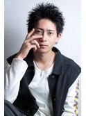 パーマで作るスパイキーショート