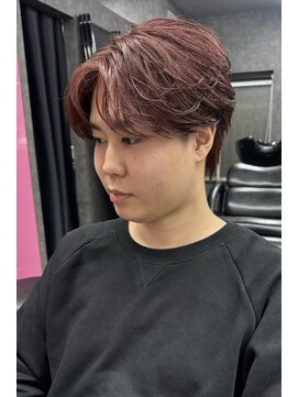 スライバイリアオオサカ(Sly By Ria OSAKA) カルマヘア/ボルドーカラー/ウルフ【梅田】【大阪】