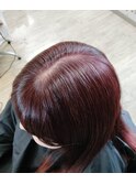 白髪活かしカラー♪