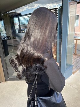 サルファ ヘアデザイン 名古屋 丸の内(S.ALPHA HAIR DESIGN) オリーブベージュカーキグレージュハイライトグラデーション