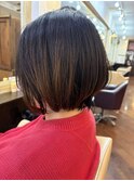 ボブ寄りのショート
