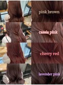 ブリーチなし＊春ピンクカラー◯伊藤