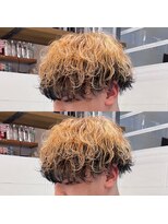 髪屋 紬 メンズ/メンズカット/メンズパーマ/波巻きスパイラル