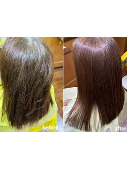 【和歌山/東松江】話題のメテオトリートメントで集中補修◎年齢とともに増えるうねり・広がりを解消◇
