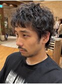 メンズパーマ メンズヘア ニュアンスパーマ 癖毛パーマ