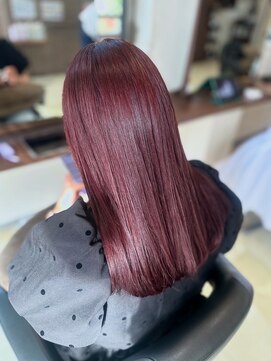 ノリス 幕張(Noris) ピンクレッドブリーチカラー《幕張/幕張本郷/海浜幕張エリア》