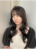 レイヤーカット/ハッシュカット/透明感/暗めカラー/ダブルカラー