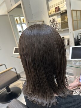 ノエリス 八千代 勝田台(NoelyS) グレージュ×髪質改善カラー【NoelyS 勝田台 昼間】