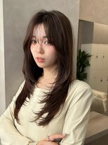 オムニス 表参道(Omnis)&nbsp;ざくざくレイヤーハッシュカットワンカールレイヤーバタフライ